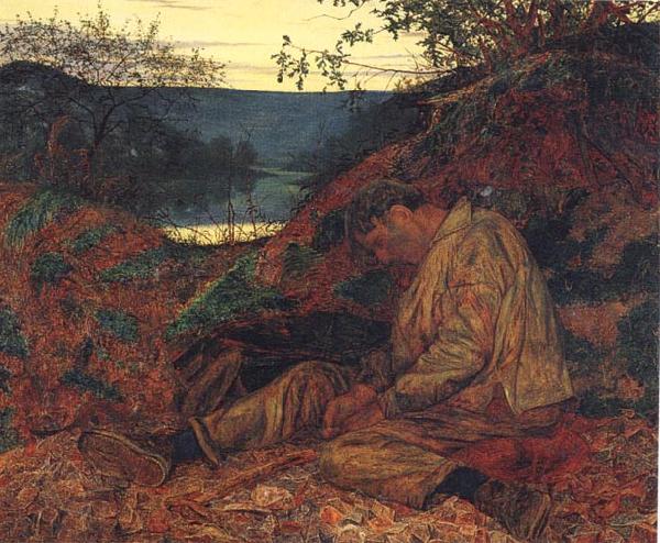 Henry Wallis The Stonebreaker oil painting picture